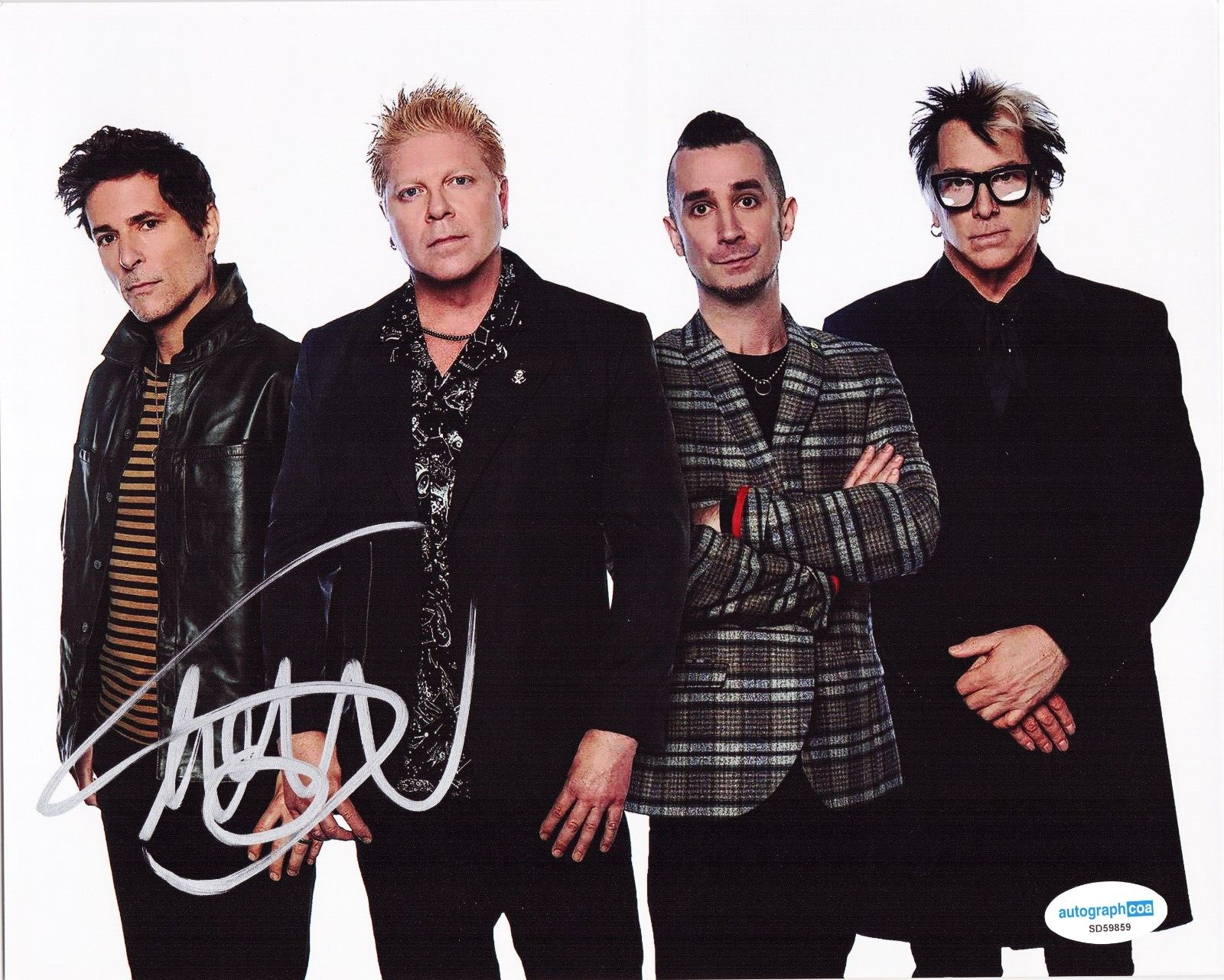 Todd Morse The Offspring Punk Rock H2O Signed 8x10 Photo w/ACOA SD59859