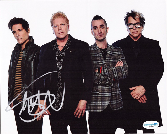 Todd Morse The Offspring Punk Rock H2O Signed 8x10 Photo w/ACOA SD59859