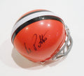 Mike Pettine Signed Cleveland Browns Football Mini Helmet w/COA