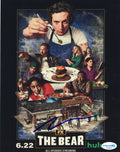 Jeremy Allen White The Bear Chef Carmy Carmen Signed 8x10 Photo w/ACOA SC98436