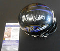 Maxx Williams Signed Baltimore Ravens Mini Helmet w/JSA COA Signature Debut