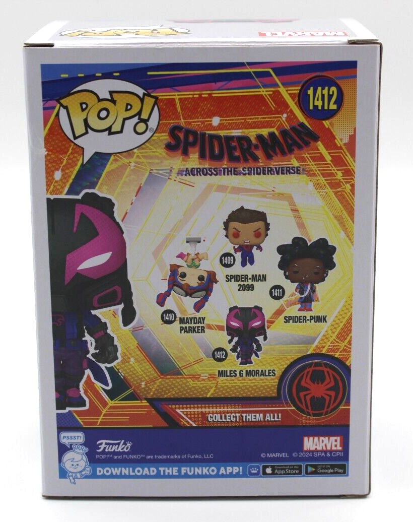 Jharrel Jerome Signed Miles G Morales Spider-Man Funko Pop w/Beckett COA BP59490