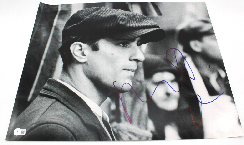 Robert DeNiro Signed Godfather 2 16x20 Oscar Winner w/Beckett COA BH033866