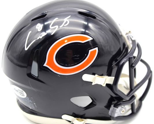 Cairo Santos Chicago Bears Signed Mini Football Helmet w/JSA COA CR86559