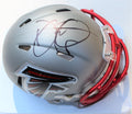 Dan Quinn Signed Atlanta Falcons Blaze Mini Football Helmet w/COA #1