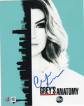 Camilla Luddington Grey's Anatomy "Jo" Signed 8x10 Photo w/Beckett COA BP59290