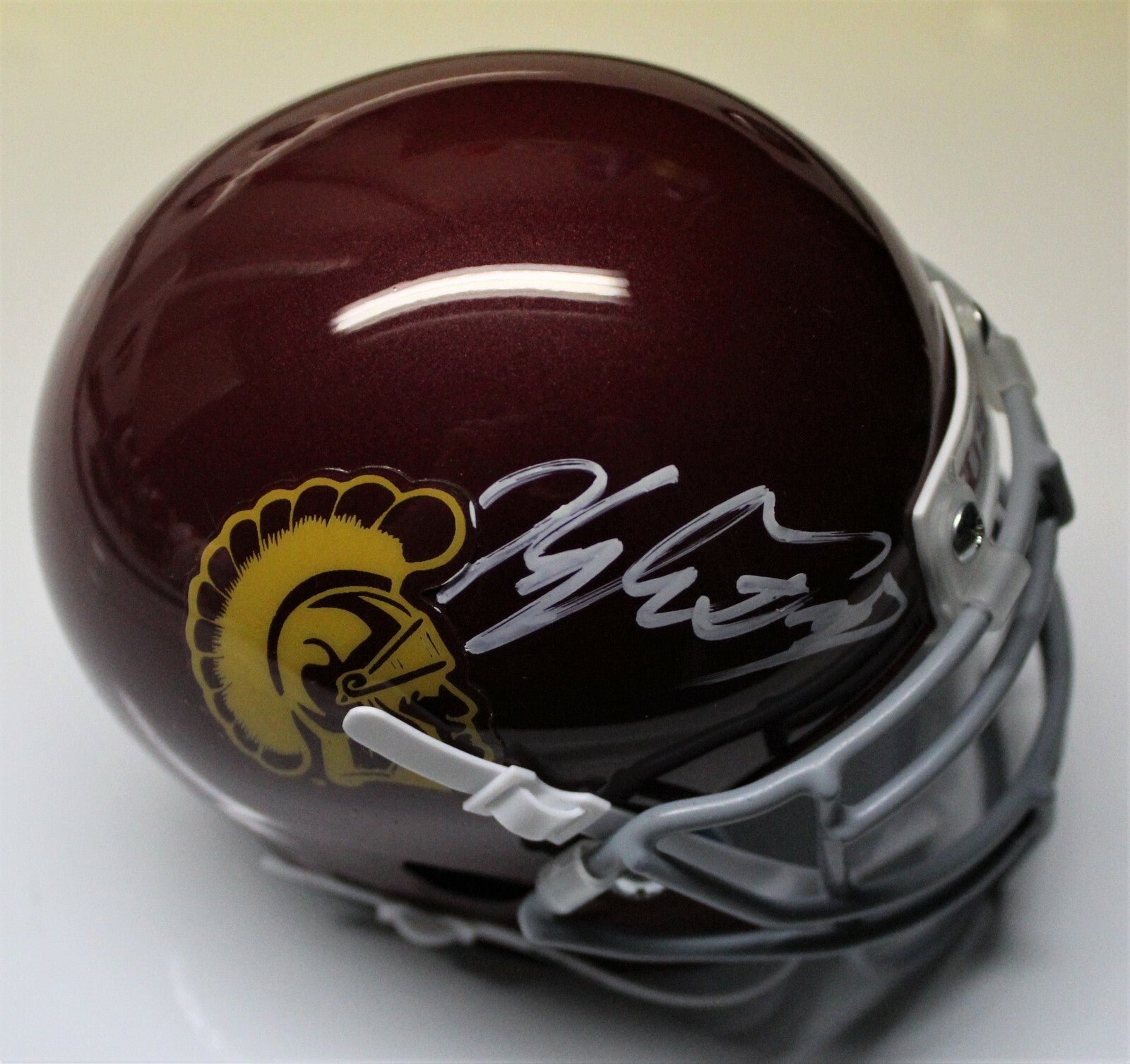 Kyle Ford Signed USC Trojans Mini Football Helmet W/COA Southern California