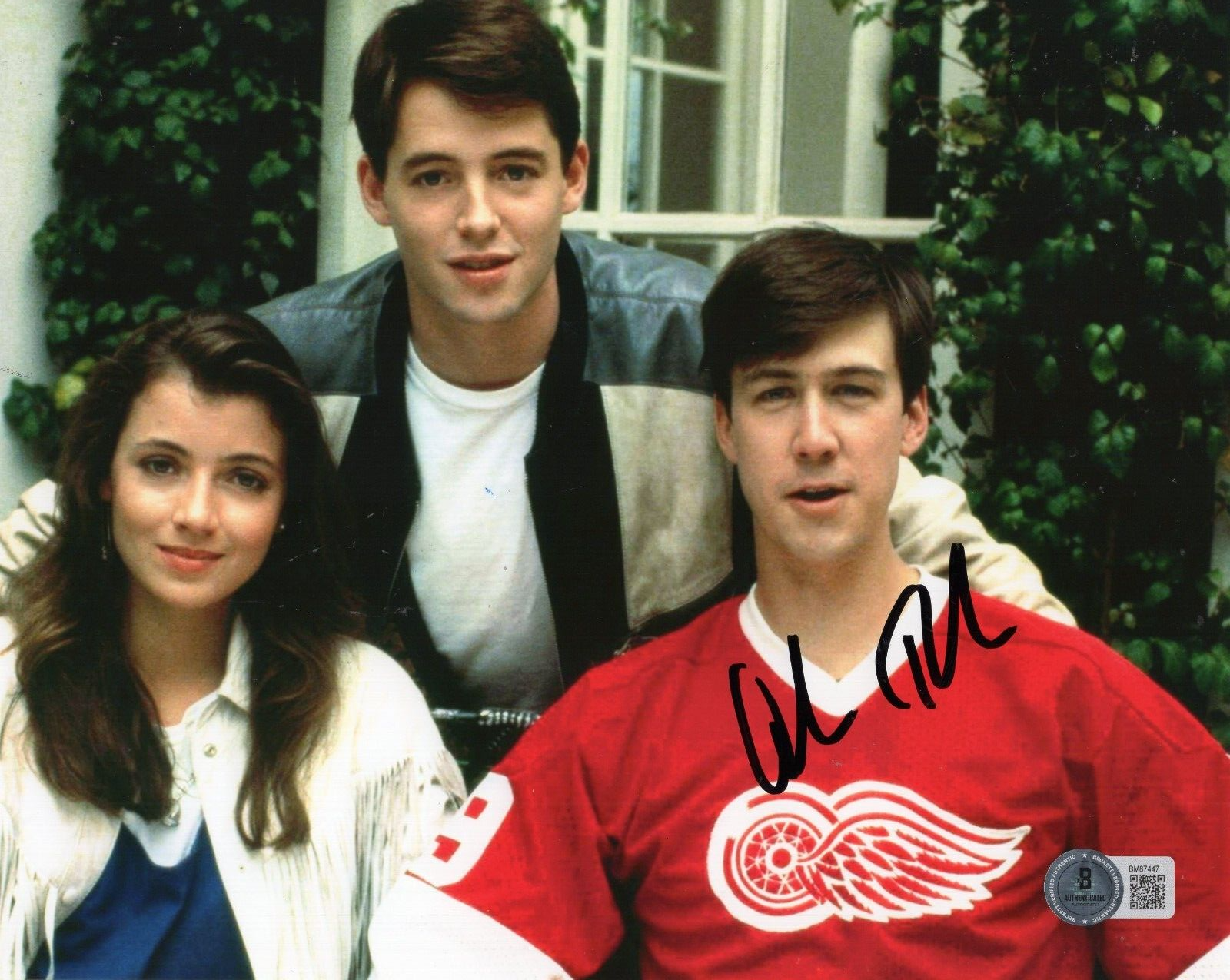 Alan Ruck Ferris Bueller's Day Off Signed 8x10 Photo w/Beckett COA BM87447