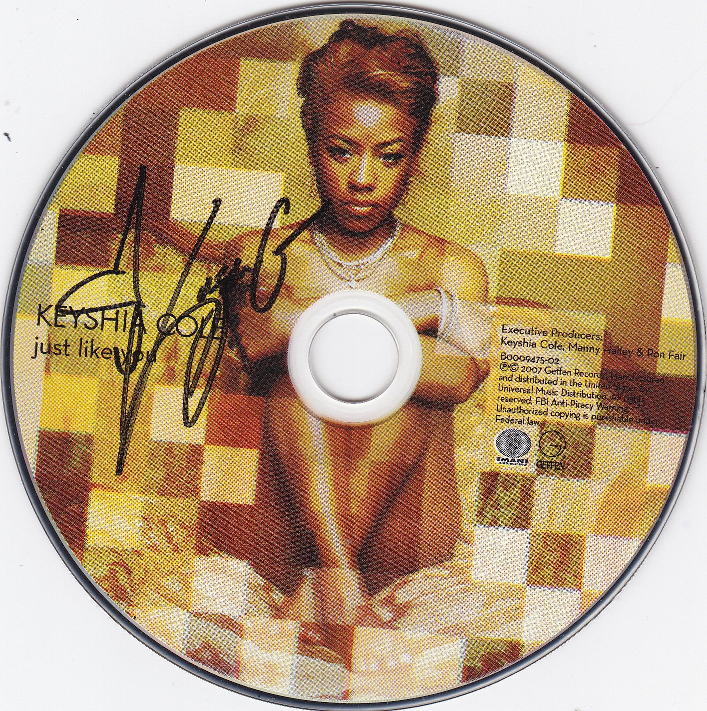 Keyshia Cole Signed CD w/COA Just Like You