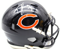 Tyrique Stevenson Chicago Bears Signed Mini Football Helmet w/JSA COA CL20619