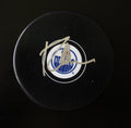 Todd McLellan Signed Edmonton Oilers Autograph Puck w/COA 2017 