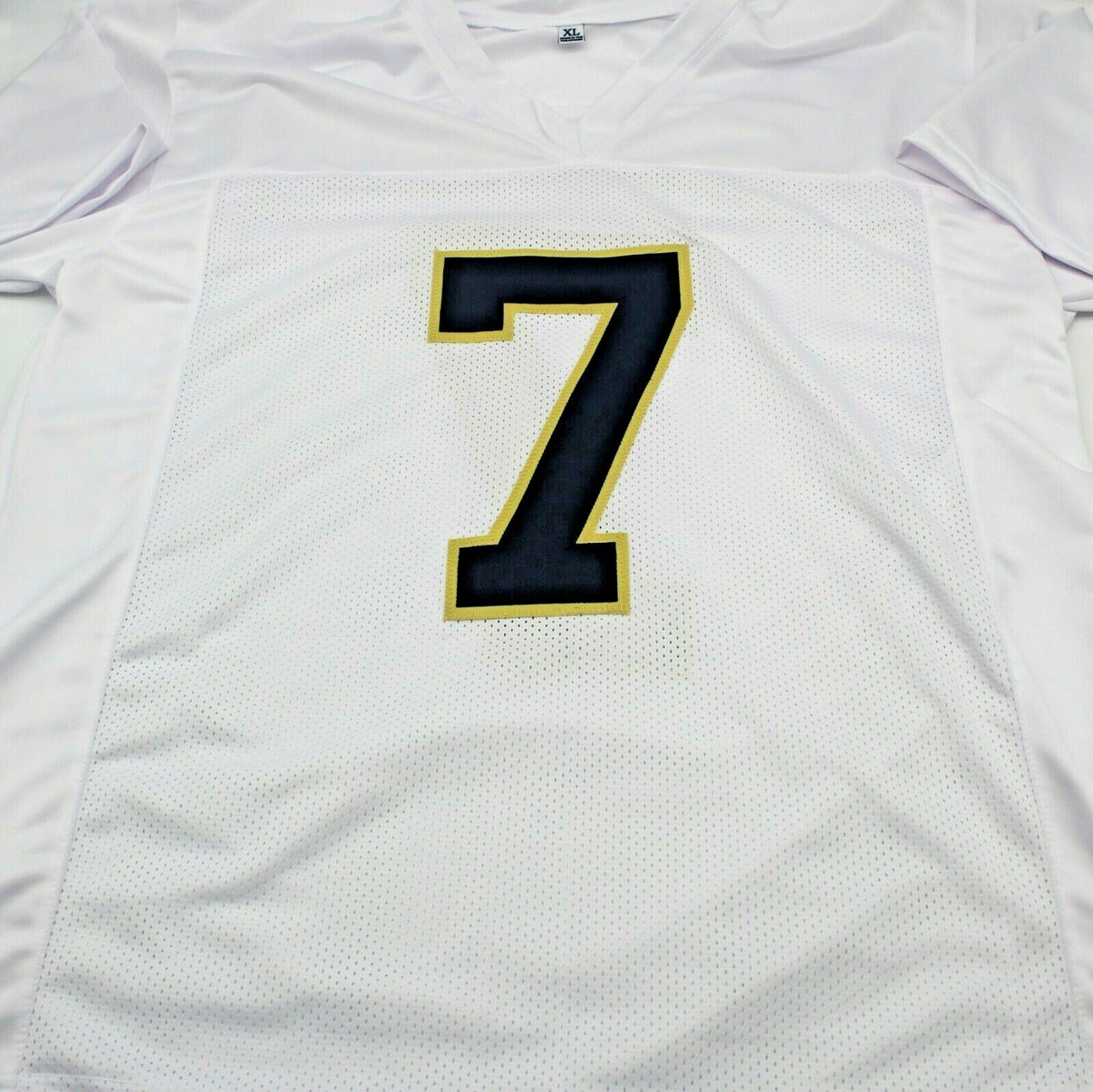 Isaiah Foskey Signed Custom White Notre Dame Jersey w/JSA COA Witness Proof