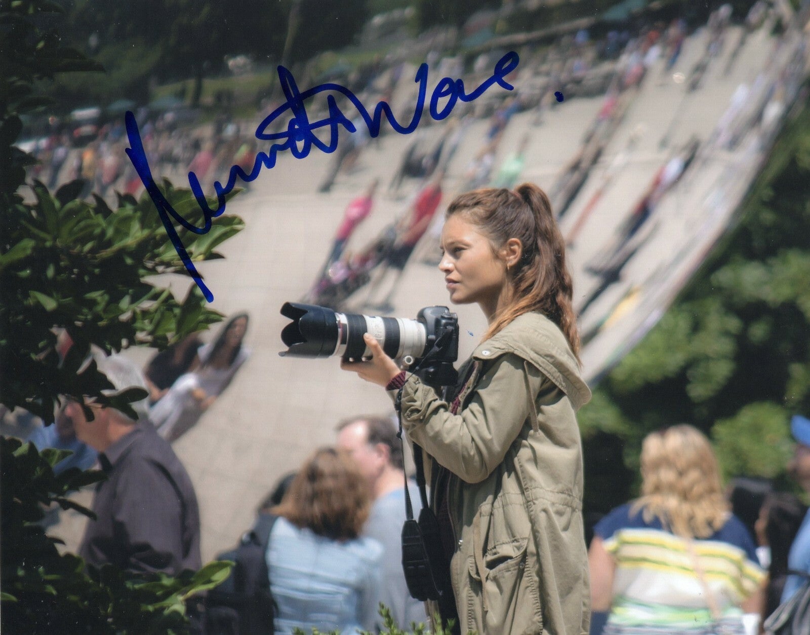 Hannah Ware Signed 8x10 Photo w/COA Actress Emma Kane Boss Betrayal #1