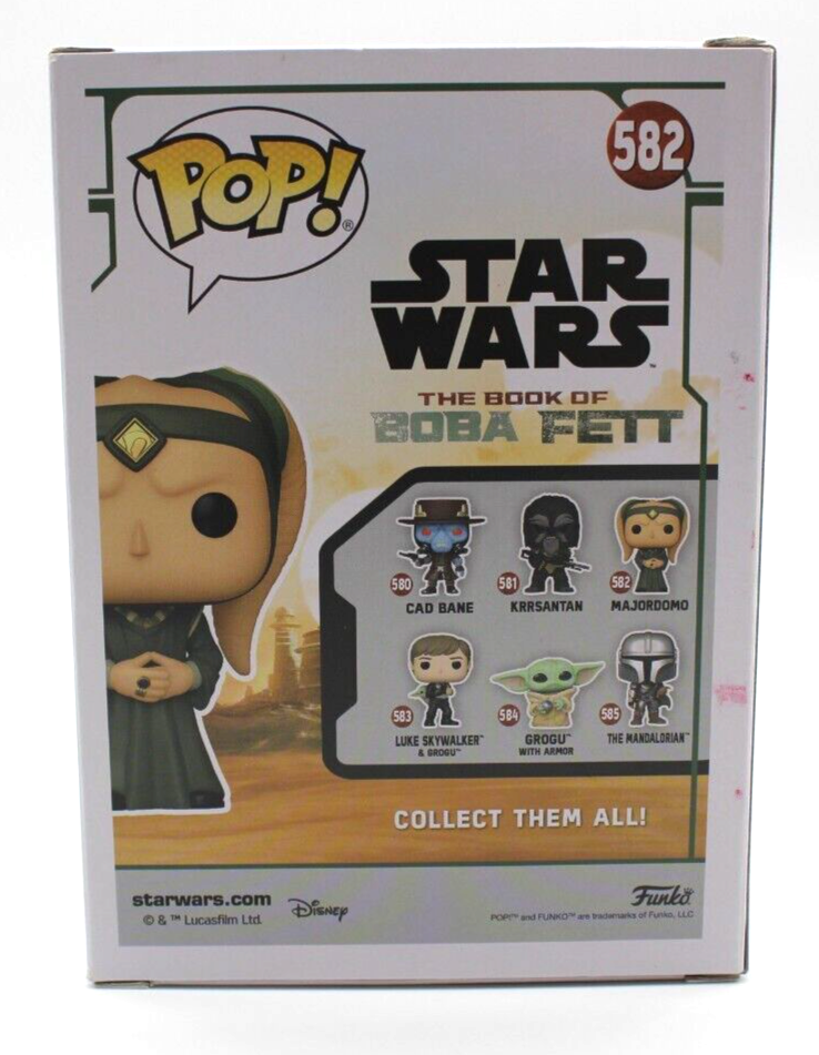 David Pasquesi Star Wars Majordomo #582 Signed Funko Pop w/Beckett COA BP89922