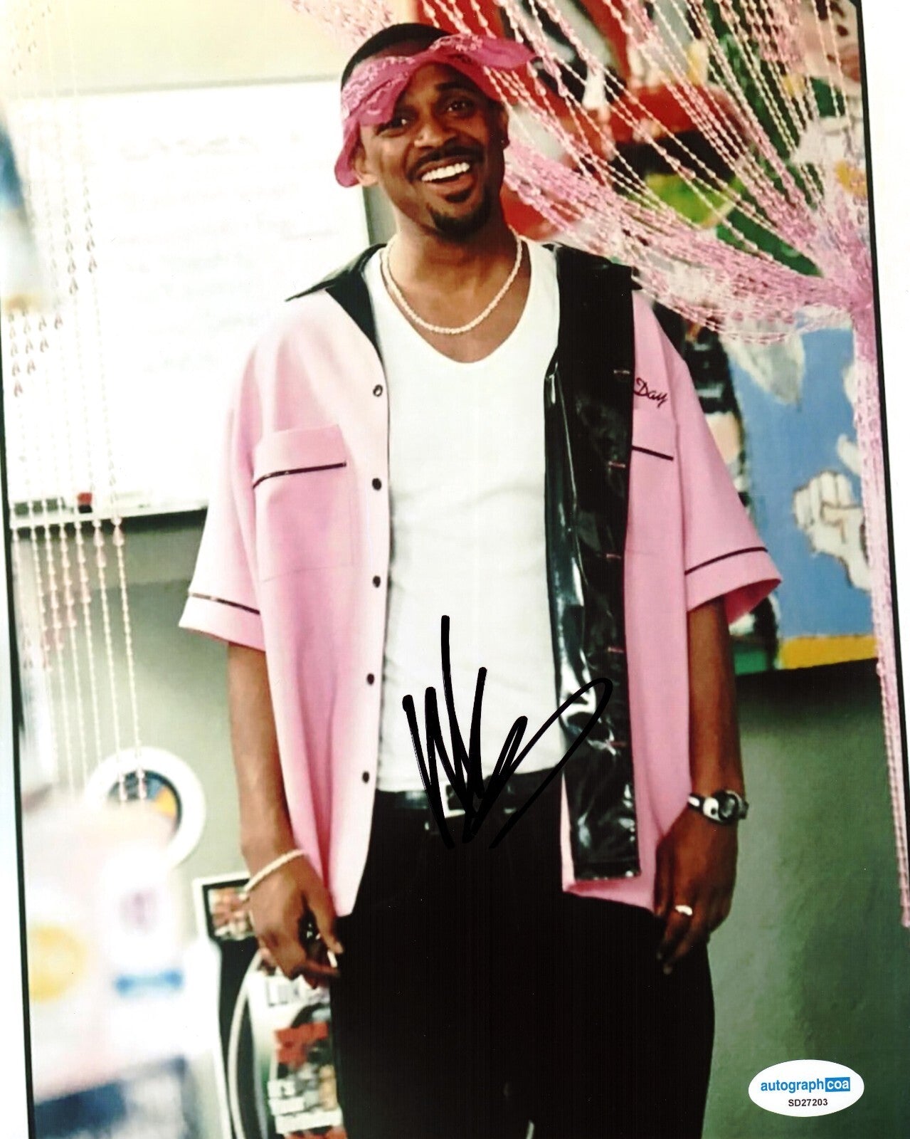 Mike Epps Signed Friday All About The Benjamins Movie 8x10 Photo w/ACOA SD27203