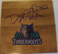 Derrick Williams Signed Minnesota Timberwolves Floorboard w/COA Arizona