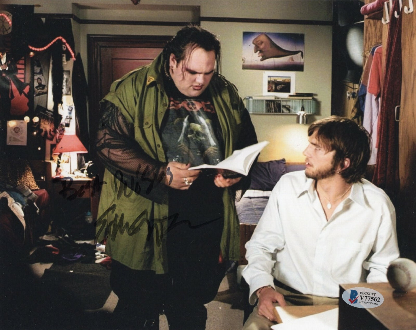 Ethan Suplee Thumper The Butterfly Effect Signed 8x10 Photo w/Beckett COA V77562