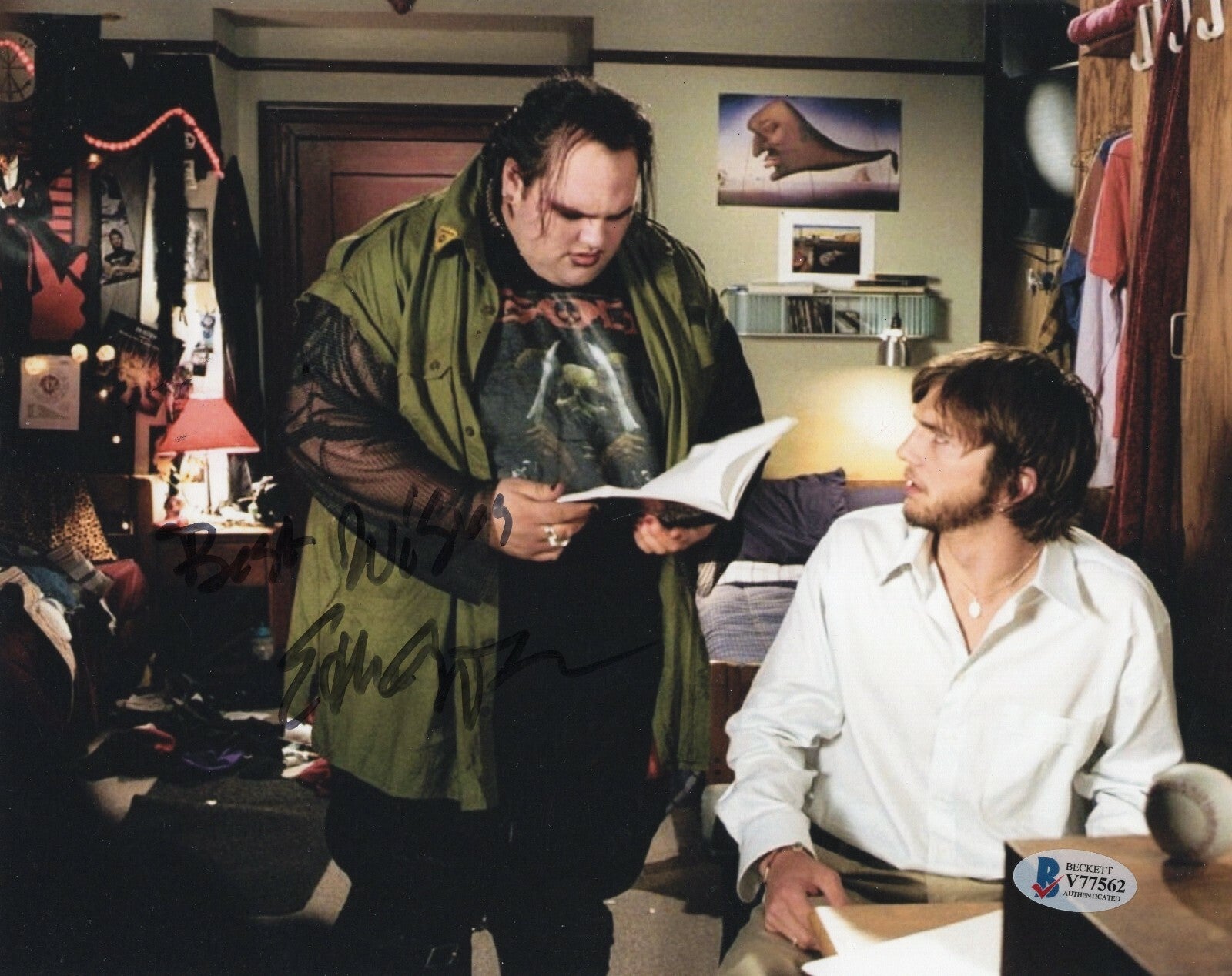 Ethan Suplee Thumper The Butterfly Effect Signed 8x10 Photo w/Beckett COA V77562