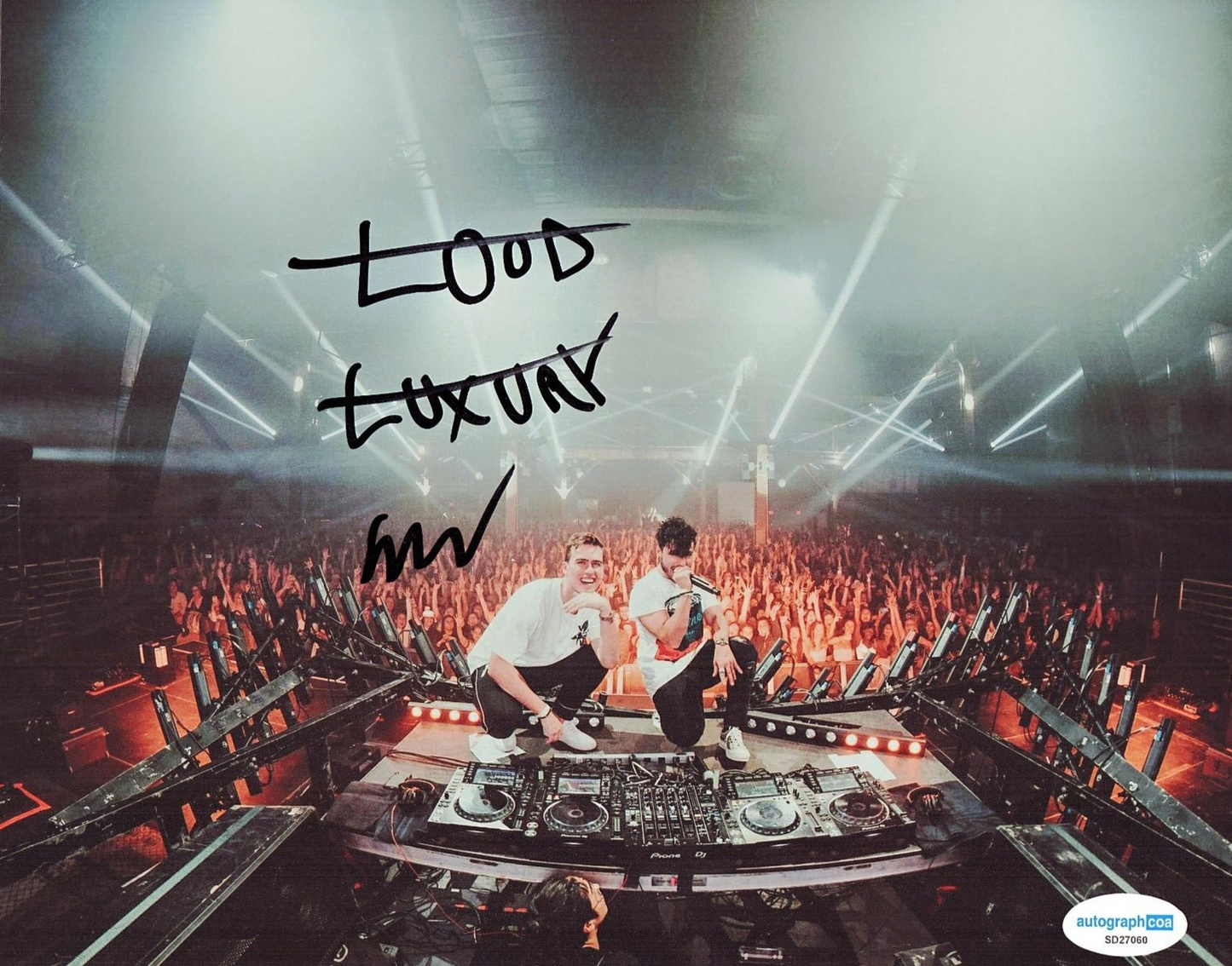 Loud Luxury Andrew Fedyk Signed 8x10 Photo EDM House Hip Hop w/ACOA SD27060
