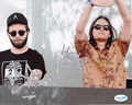 Zeds Dead DC and Hooks Signed 8x10 Photo Dubstep House Hip Hop w/ACOA SD27053