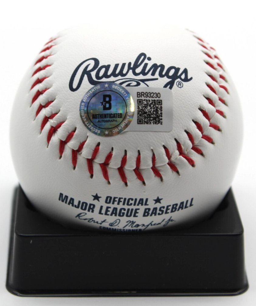 Bryan Ramos Signed Major League Baseball White Sox w/Beckett BAS BR93230