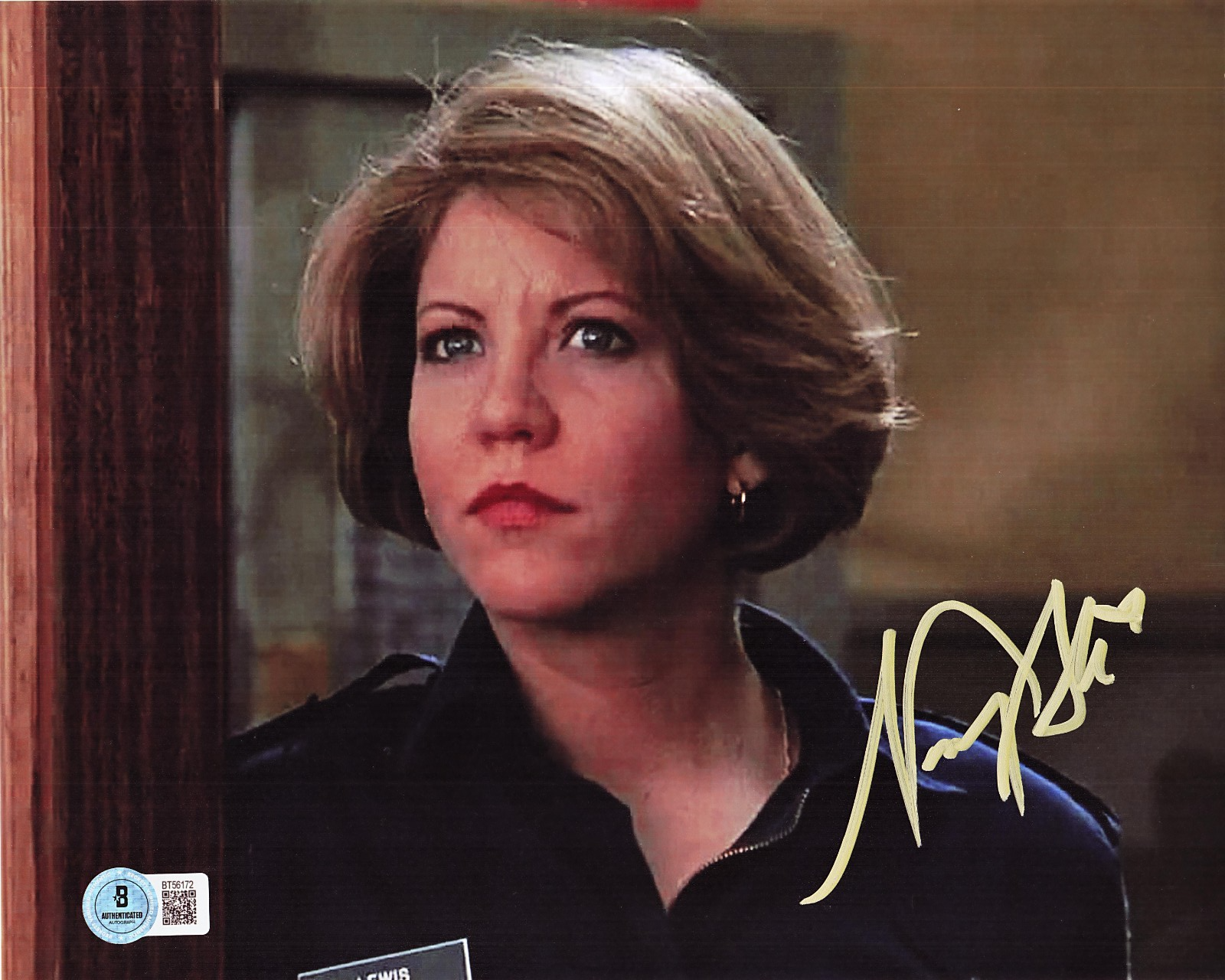 Nancy Allen Signed Robo Cop Anne Lewis 8x10 Photo W/Beckett COA BT56172