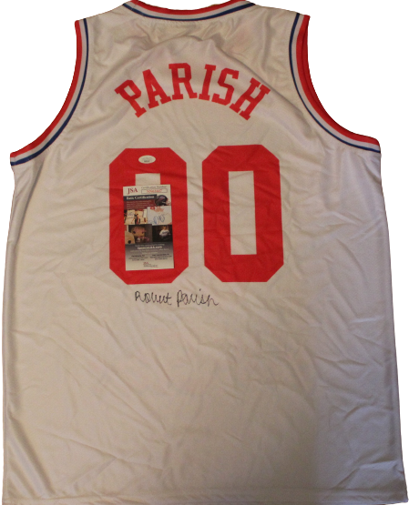Robert Parish Signed Celtics All Star Basketball Jersey w/JSA COA NN63447