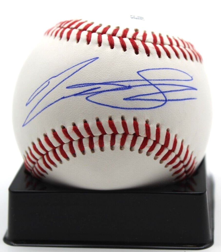 Matt Shaw Signed Official Minor League Baseball Chicago Cubs w/Beckett BR93206
