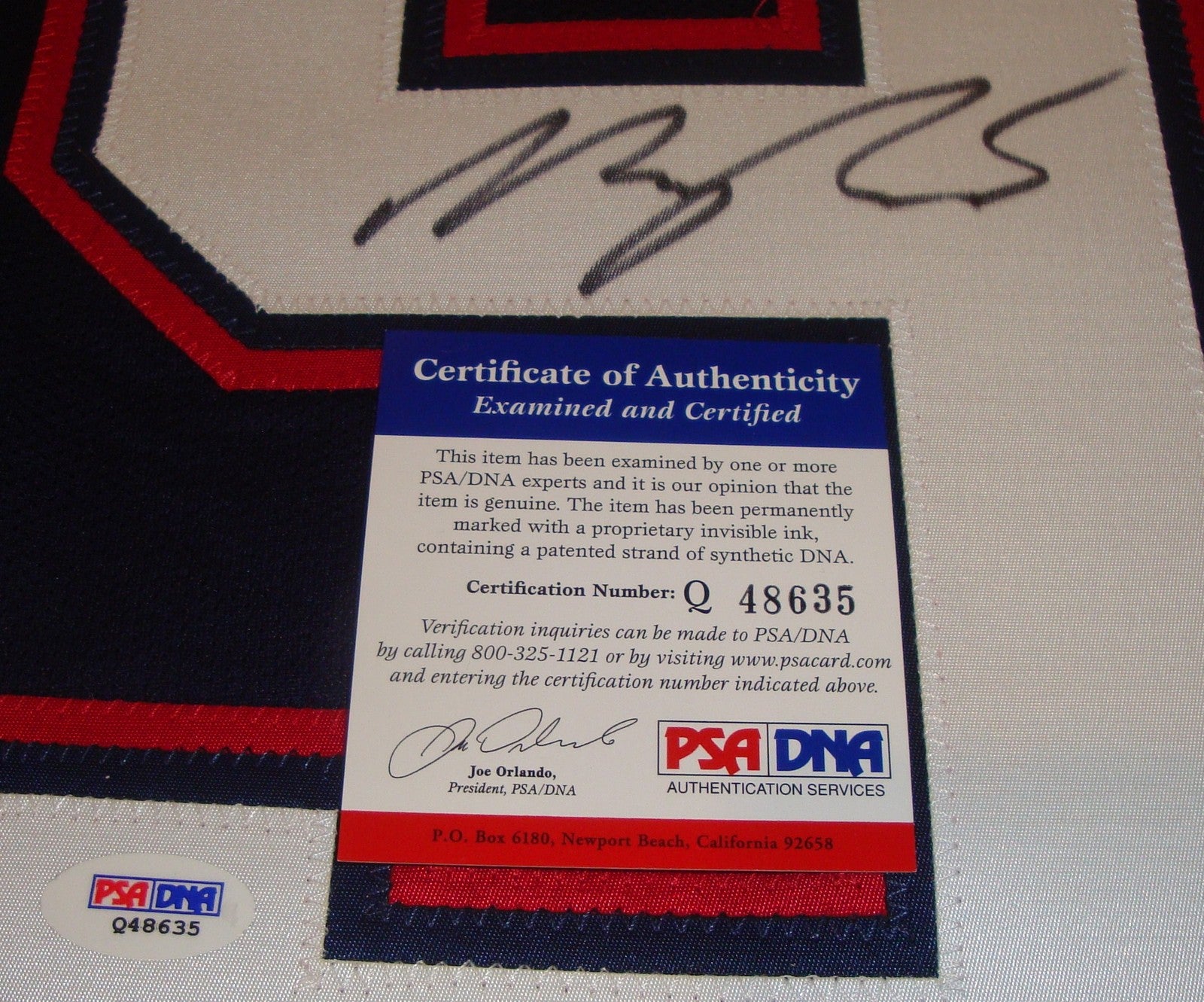 Magnus Paajarvi Signed Edmonton Oilers Reebok Jersey w/PSA DNA #Q48635 #91