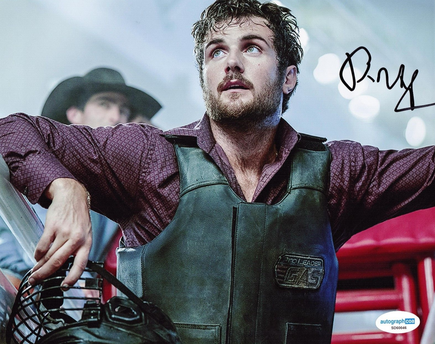 Beau Mirchoff Hallmark TV Cash Ride Signed 8x10 Photo w/ACOA SD60046