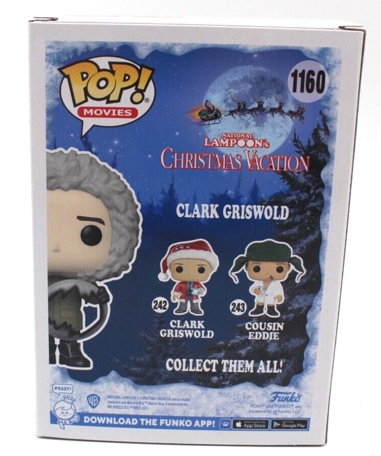 Chevy Chase Signed Clark Griswold National Lampoon's #1160 Funko Pop w/JSA COA