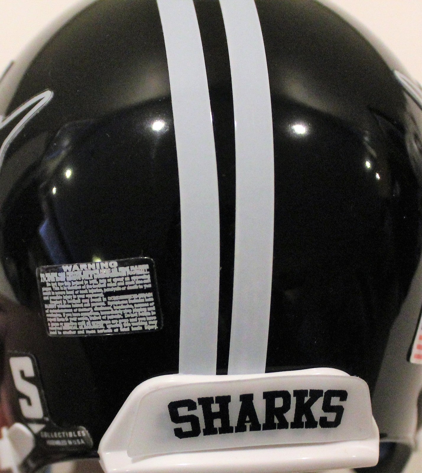 Dennis Quaid Miami Sharks Any Given Sunday Signed Mini Football Helmet W/COA
