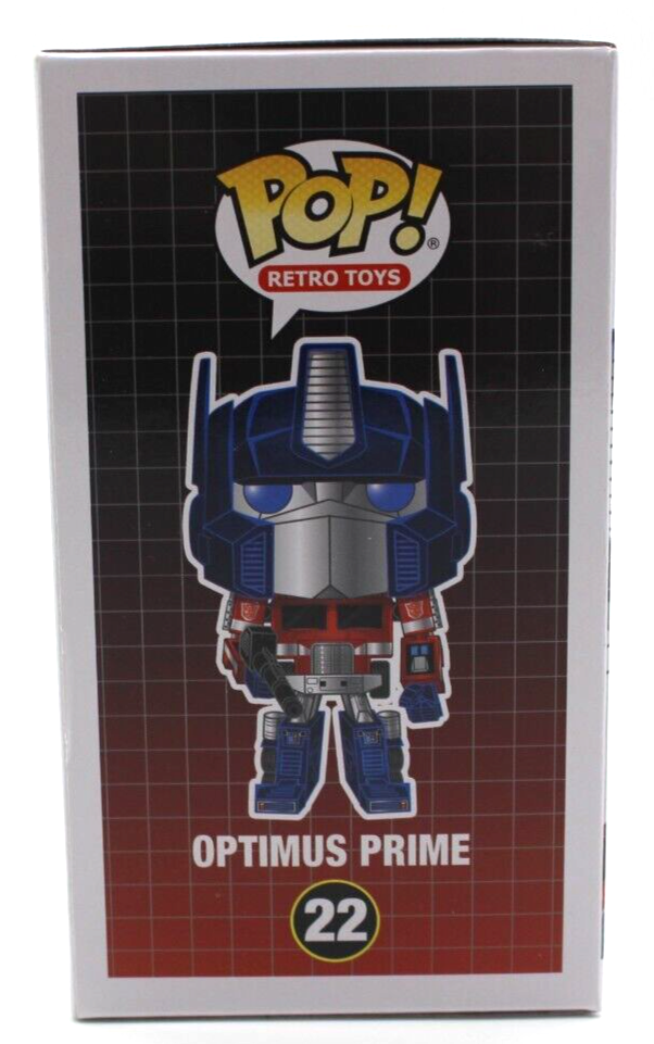 Peter Cullen Transformers Optimus Prime #22 Signed Funko w/Beckett COA BP89895