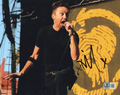 Tim Mcilrath Rise Against Signed 8x10 Photo w/Beckett COA BP01578