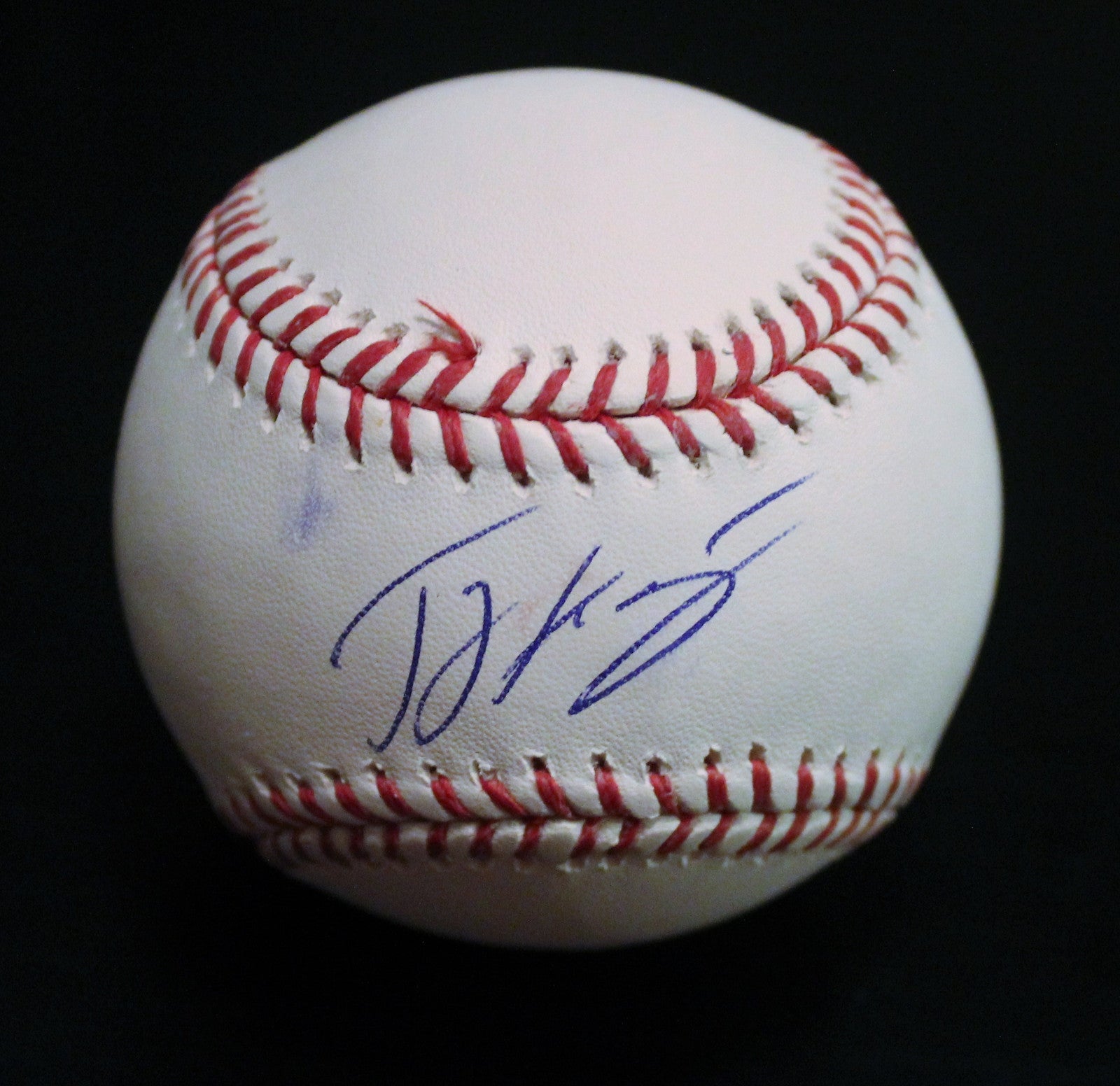 Tyler Krieger Signed Official Major League Baseball w/Beckett COA V77778