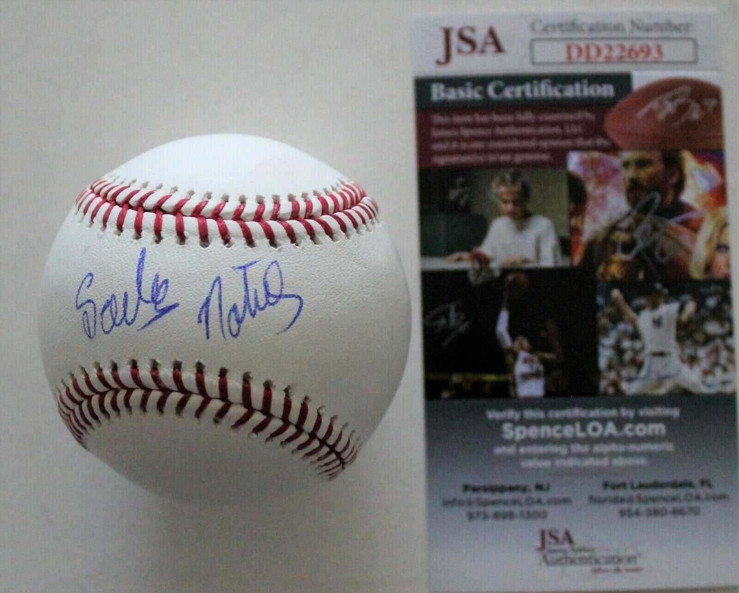 Seuly Matias Signed Official Major League Baseball Kansas City Royals W/JSA COA