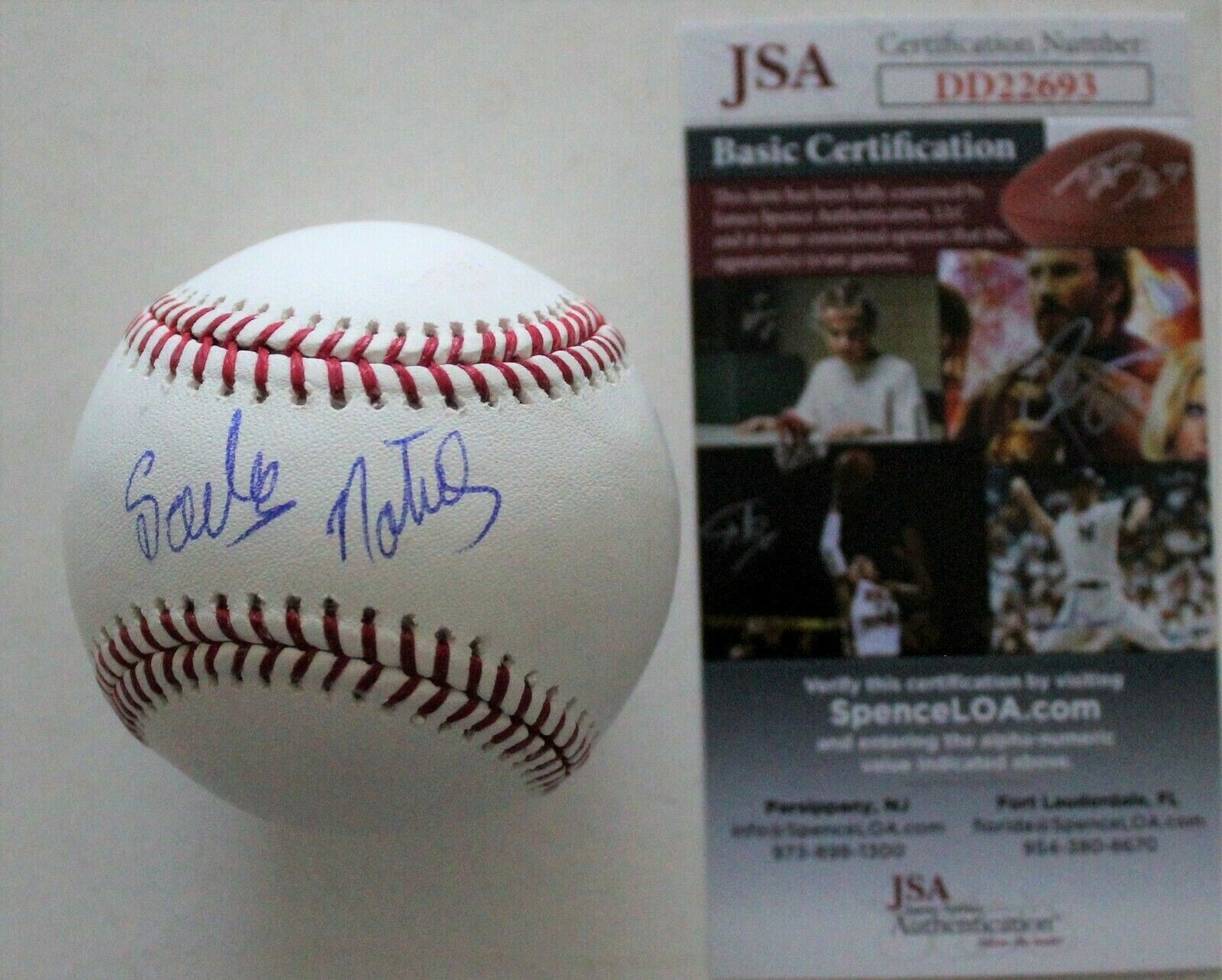 Seuly Matias Signed Official Major League Baseball Kansas City Royals W/JSA COA