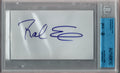 Rahm Emanuel Signed Index Card JSA Authentic Beckett Slabbed Chicago Mayor #1