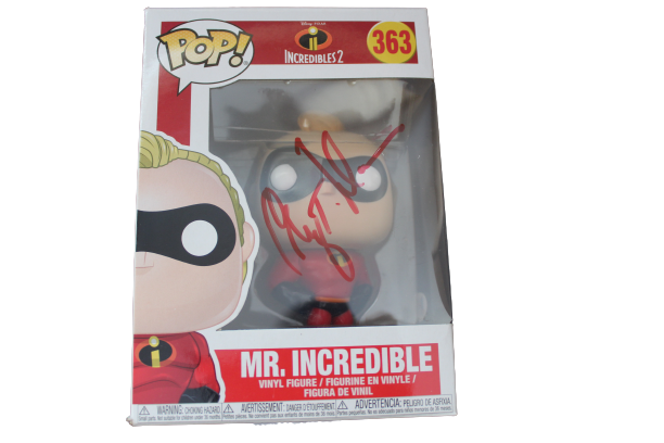 Craig T. Nelson Signed Mr. Incredible #363 Funko Pop w/Beckett COA X44956