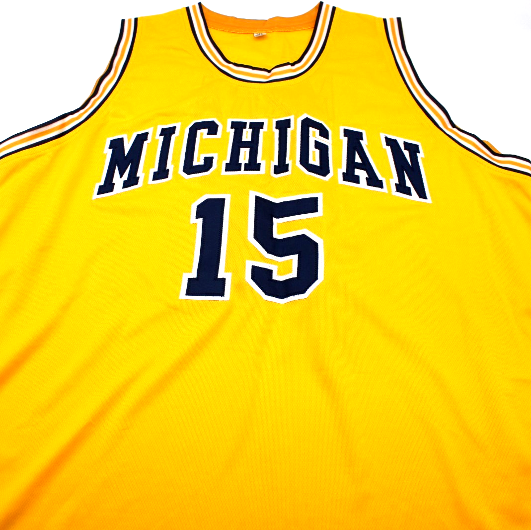 Aday Mara Signed Custom Michigan Wolverines Basketball Jersey w/JSA COA CR86419