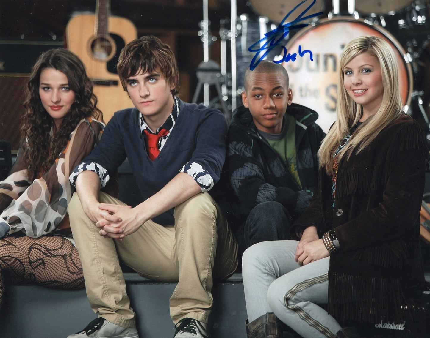 Jahmil French Signed 8x10 Photo w/COA Degrassi Next Generation Dave Turner #3   