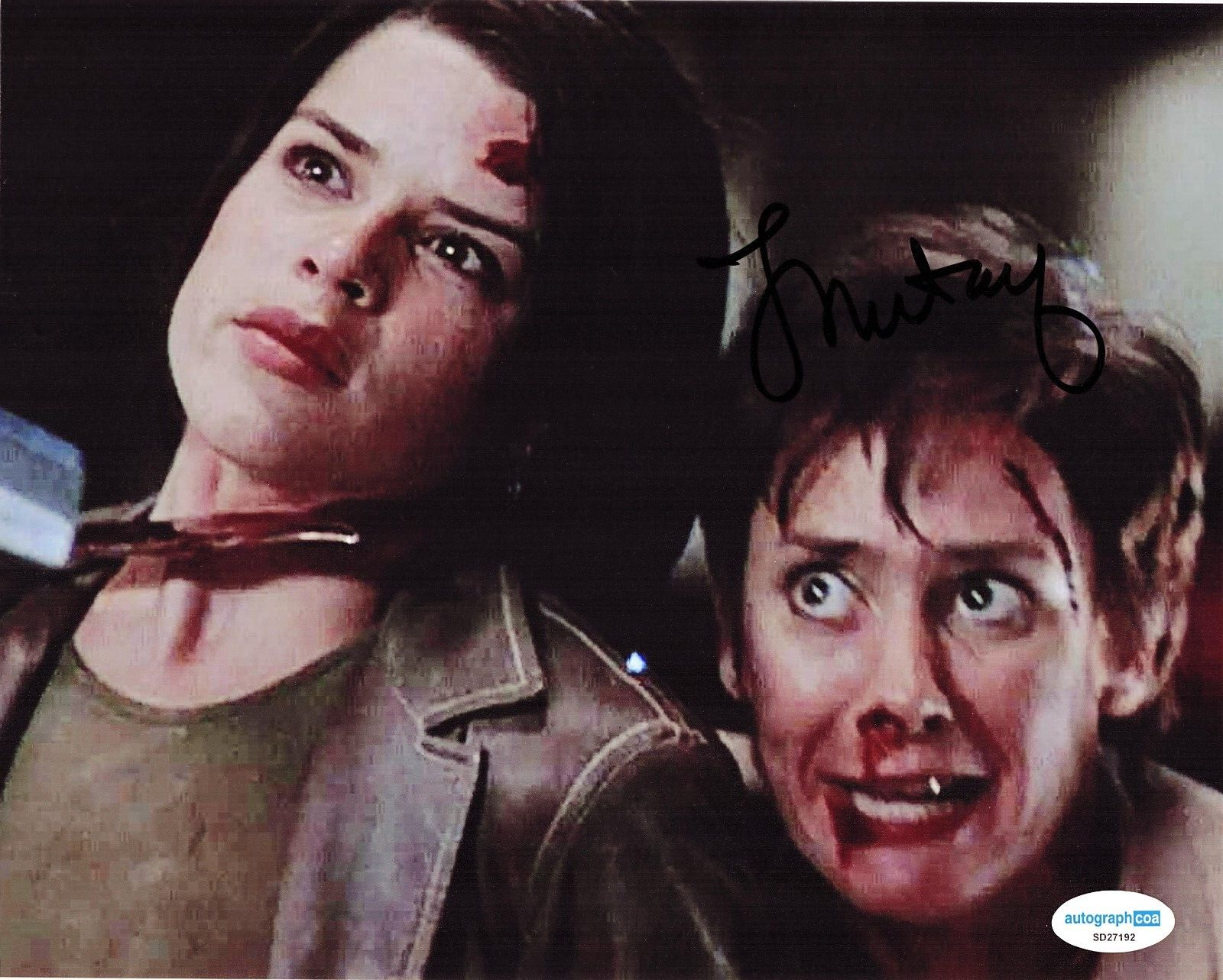 Laurie Metcalf Signed Scream 2 Movie Debbie Salt 8x10 Photo w/ACOA SD27192