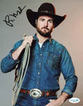 Beau Mirchoff Hallmark TV Cash Ride Signed 8x10 Photo w/ACOA SD60045