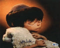 Teddy Eccles Signed The Little Drummer Boy 8x10 Photo w/Beckett COA V76355