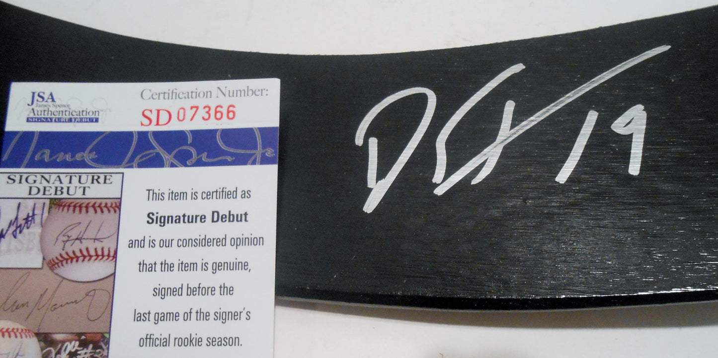 Dylan Strome Signed Stick Blade w/JSA COA  SD07366 Arizona Coyotes
