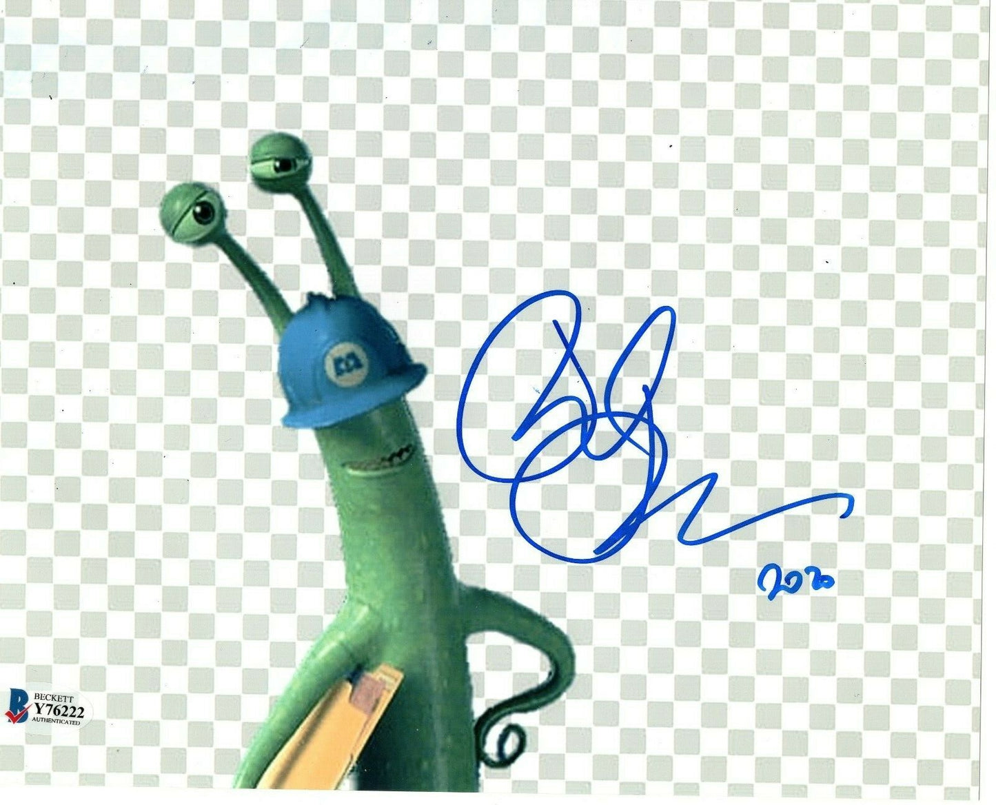 Phil Proctor Signed Monsters INC Charlie 8x10 Photo w/Beckett COA Y76222