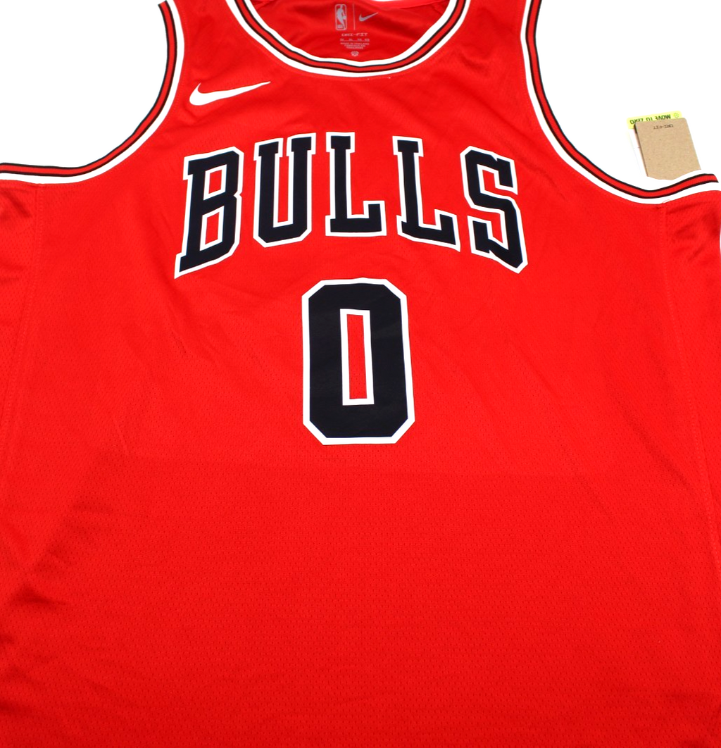 Coby White Signed Chicago Bulls Brand New Red XL Jersey W/JSA COA CJ83232