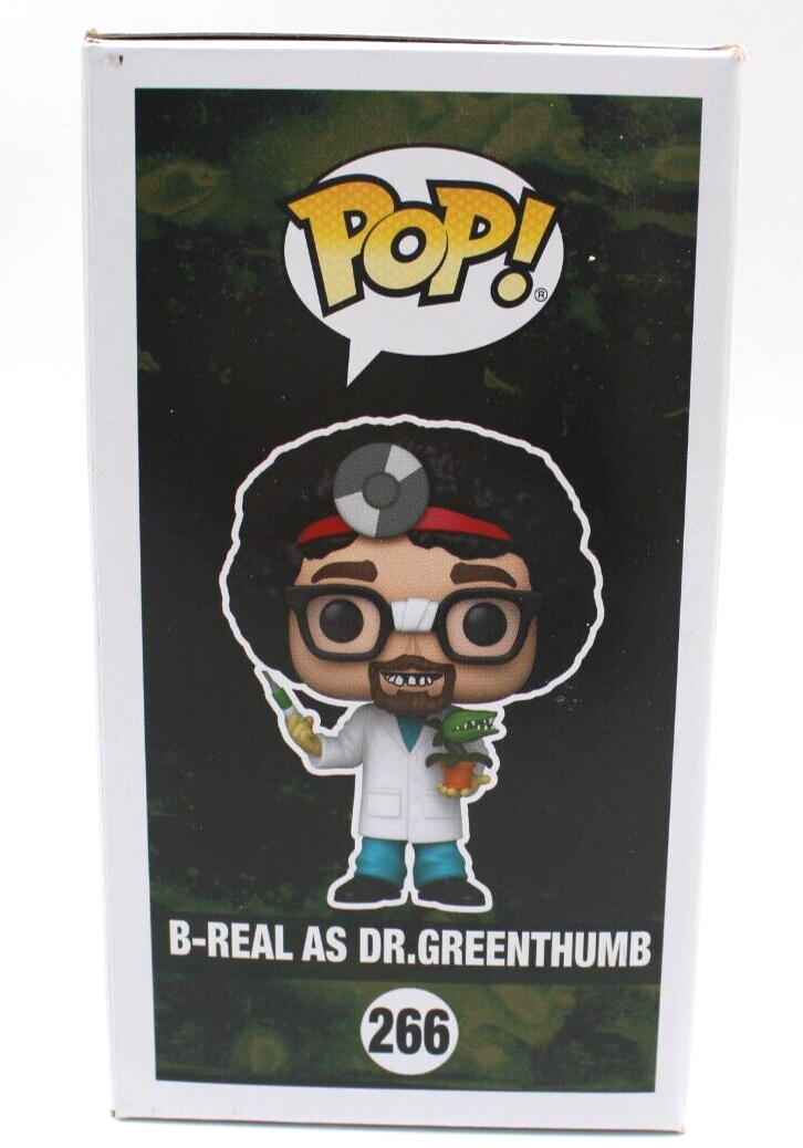 B-Real AS Dr. Greenthumb Cypress Hill Signed Funko Pop w/Beckett COA BH010993