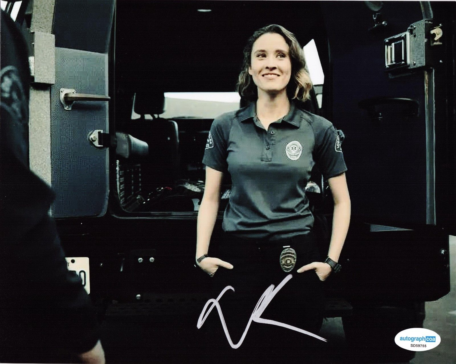Norma Kuhling S.W.A.T TV Show Fowler Signed 8x10 Photo w/ACOA SD59755