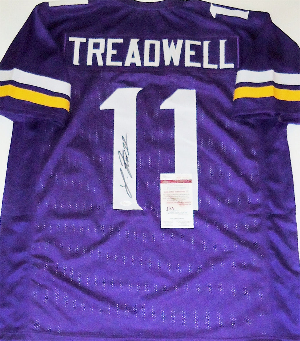 Laquon Treadwell Signed Custom Minnesota Vikings Football Jersey w/JSA COA 